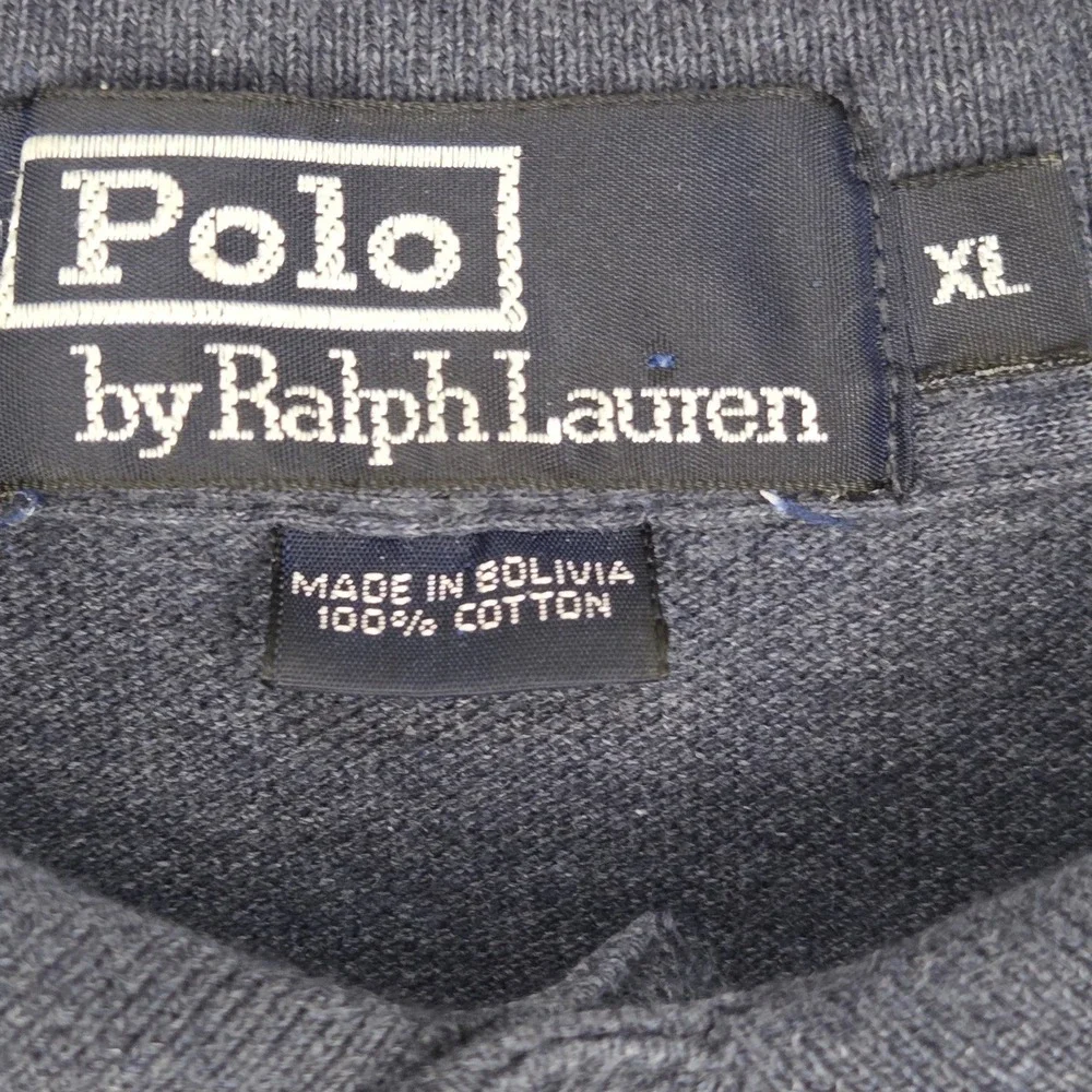 Polo Ralph Lauren Polo Shirt Mens XL Blue Short Sleeve Cotton Preppy Casual